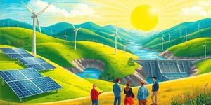 Energia Renovável: A Chave para um Futuro Financeiro Estável