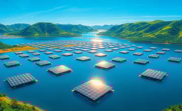 Energia Solar Flutuante: Uma Nova Fronteira de Investimento