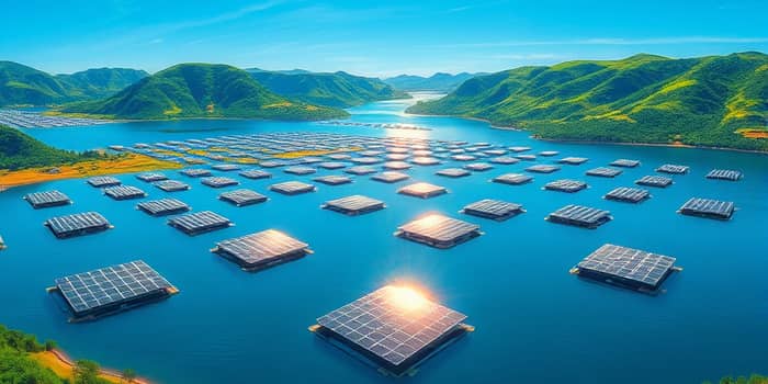 Energia Solar Flutuante: Uma Nova Fronteira de Investimento