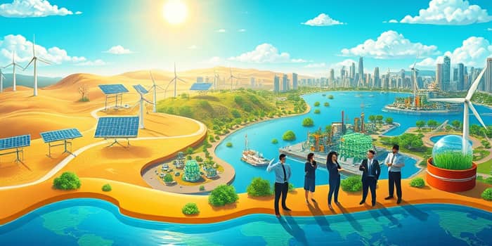 Mercado Global de Energia Limpa: Seu Guia de Investimento Internacional